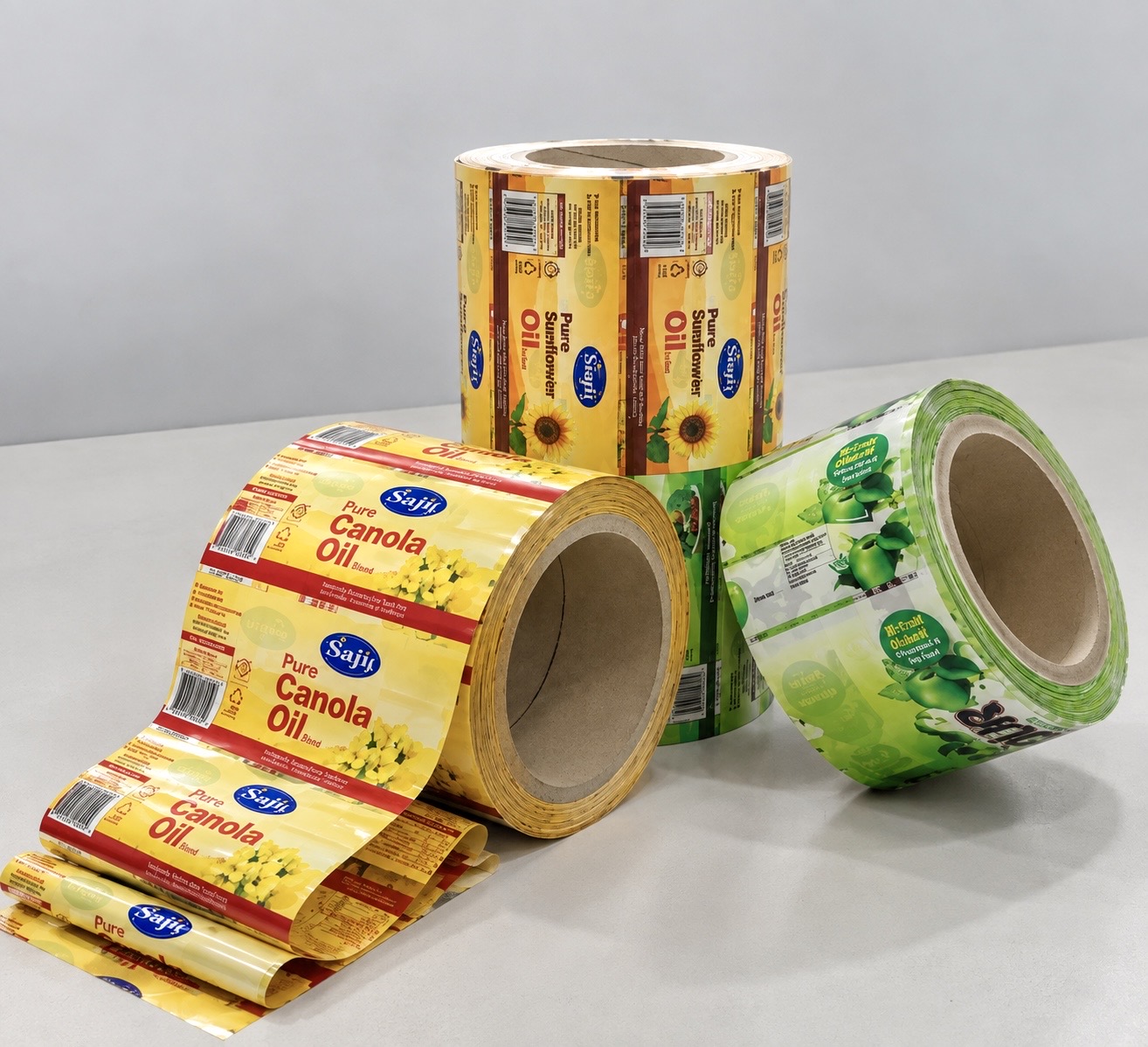 PVC / PET shrink sleeve label rolls